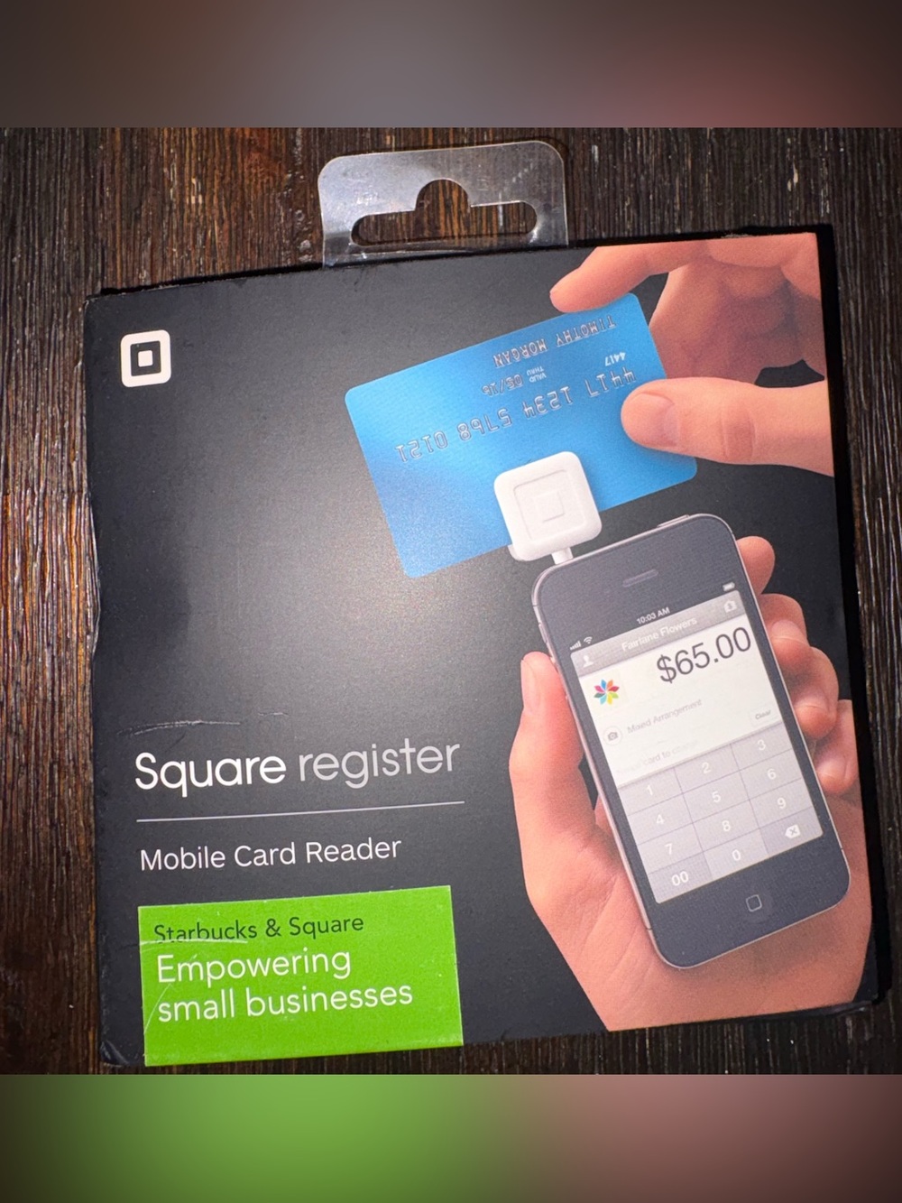 Register Mobile Card Reader - White